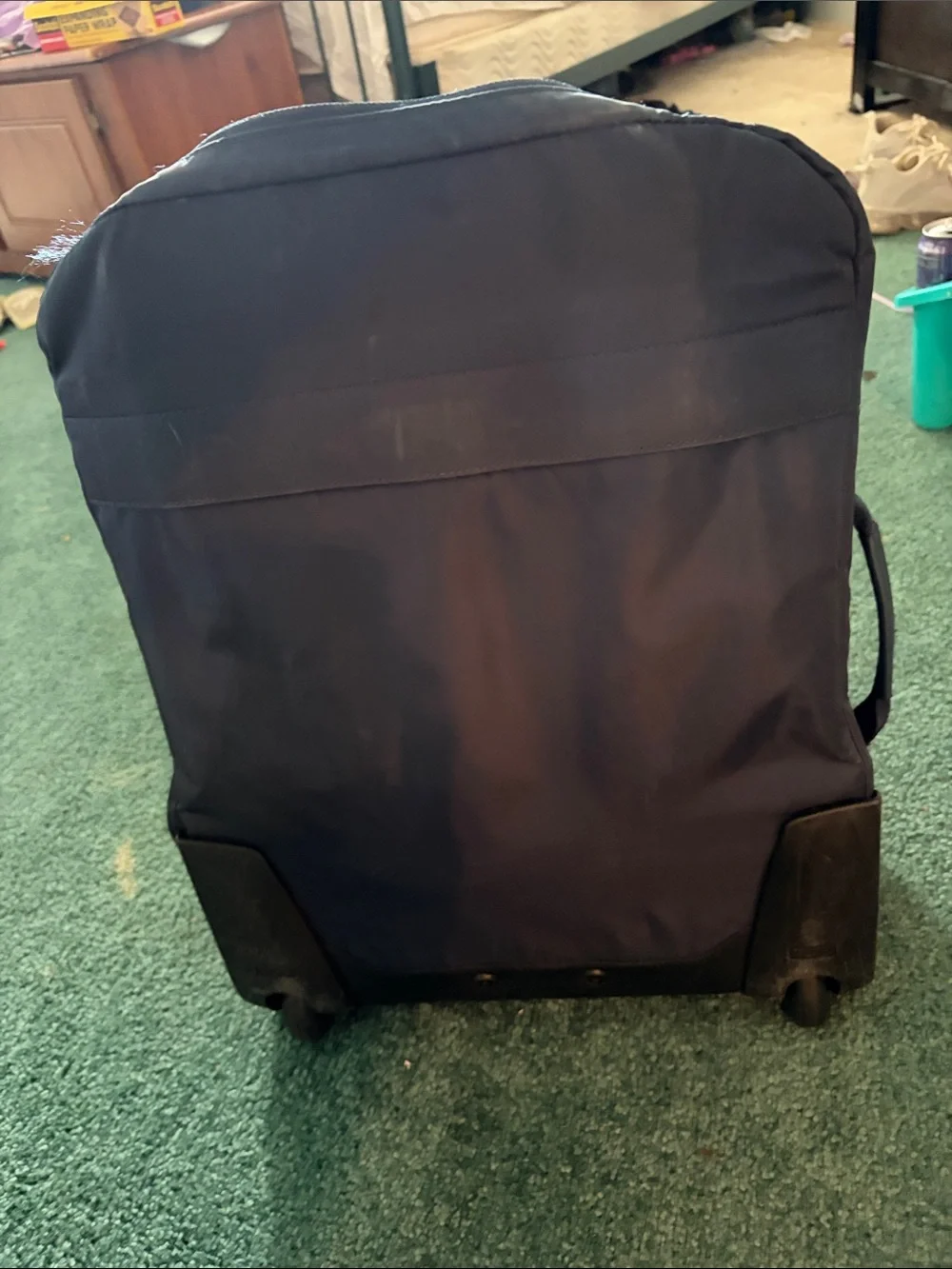 TUMI Voyageur Nylon Soft Side International 2-Wheel Carry-On 21” Navy Blue